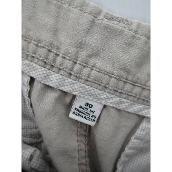 Calvin Klein Pants 30 Cargo Ripstop Outdoor Utility Crop Shorts Y2K * - Picture 13 of 16